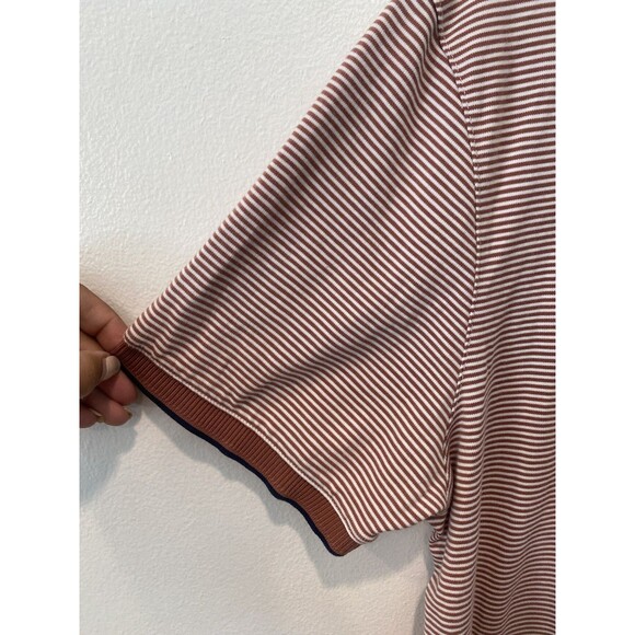 Set of 2 Ted Baker Mens Sz 6 US 2XL GINGEN STRIPED COTTON & Paisley Print POLO - Picture 12 of 13